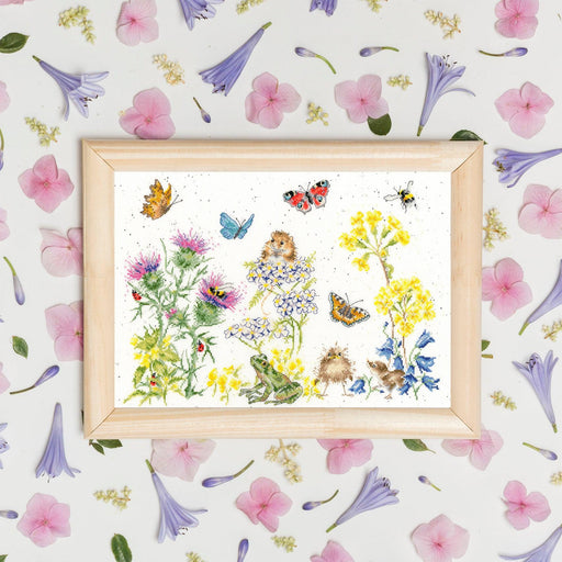 Wildflower Memories XHD100 Counted Cross Stitch Kit - Wizardi