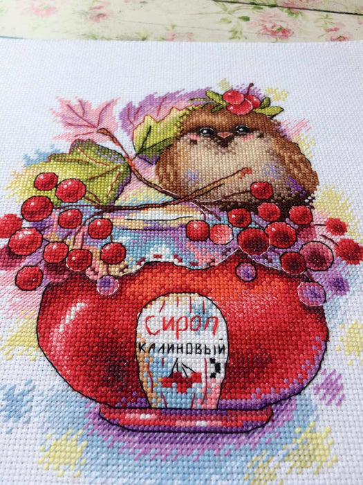 Winged Arrowwood SM-392 Counted Cross Stitch Kit - Wizardi