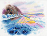 Winter Baikal A-042 Cross stitch kit - Wizardi