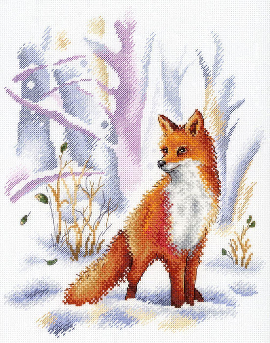 Winter Forest Mistress SNV-754 Counted Cross Stitch Kit - Wizardi