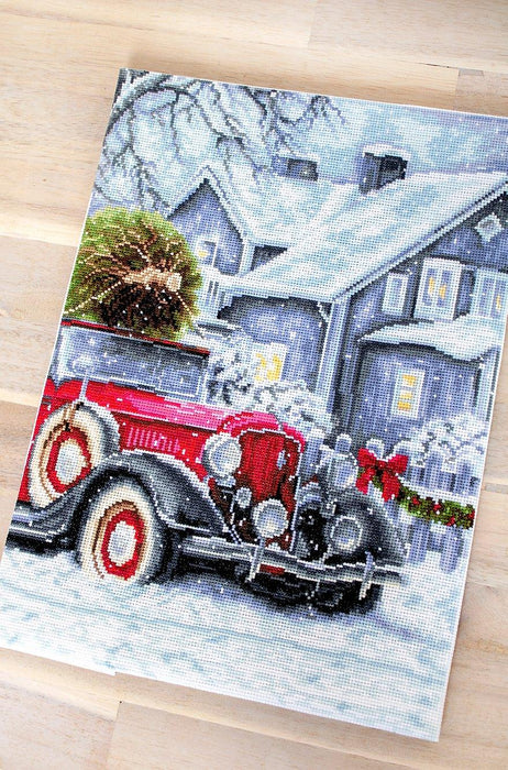 Winter Holidays BU4010L Counted Cross-Stitch Kit - Wizardi