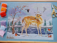 Winter Walk - PDF Cross Stitch Pattern - Wizardi