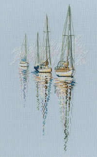 With the flavour of salt, wind and sun M850 Counted Cross Stitch Kit - Wizardi