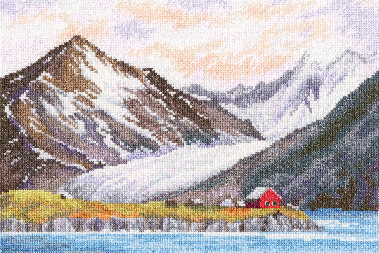 Wonderful North. Svalbard M938 Counted Cross Stitch Kit - Wizardi